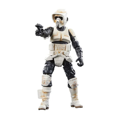 Star Wars: Vintage Collection - Kenner - Fahrzeug - Mandalorian - Speeder Bike with Scout Trooper & Grogu - Actionfigur - F6883 - 10 cm
