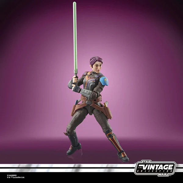 Star Wars: Vintage Collection - Kenner - Ahsoka - Deluxe Sabine Wren - Actionfigur - F6881 - 10 cm