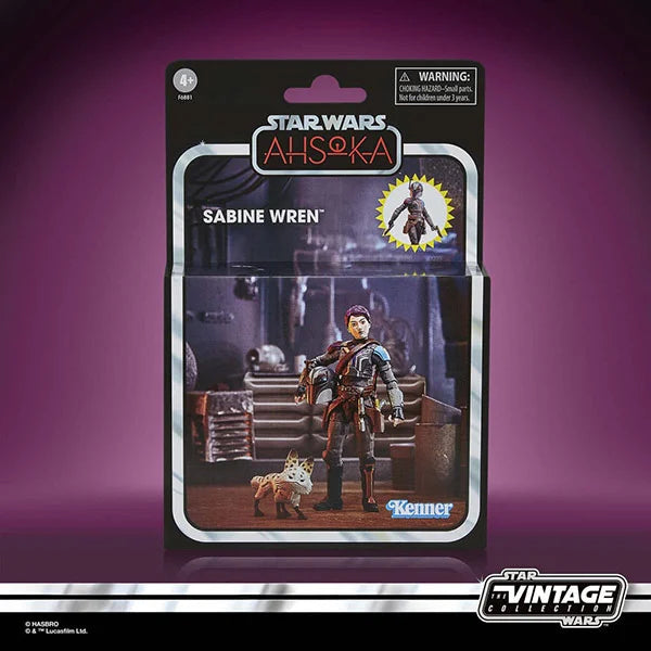 Star Wars: Vintage Collection - Kenner - Ahsoka - Deluxe Sabine Wren - Actionfigur - F6881 - 10 cm