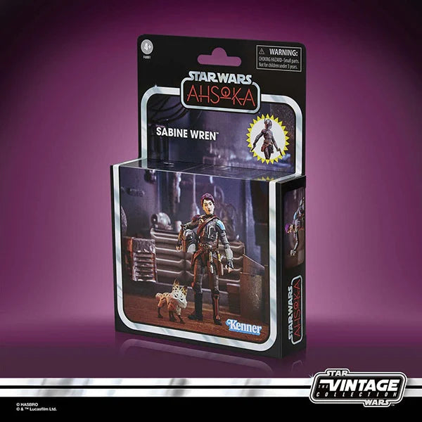 Star Wars: Vintage Collection - Kenner - Ahsoka - Deluxe Sabine Wren - Actionfigur - F6881 - 10 cm
