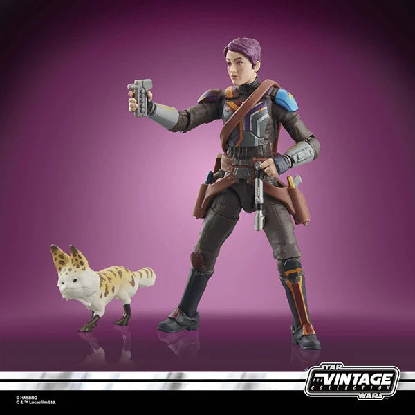 Star Wars: Vintage Collection - Kenner - Ahsoka - Deluxe Sabine Wren - Actionfigur - F6881 - 10 cm