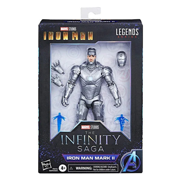 Marvel Legends: The Infinity Saga - Iron Man Mark II (Iron Man) - Actionfigur - F6515 - 15 cm