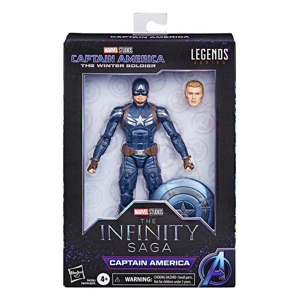 Marvel Legends: The Infinity Saga - Captain America (Captain America The Winter Soldier) - Actionfigur - F6520 - 15 cm