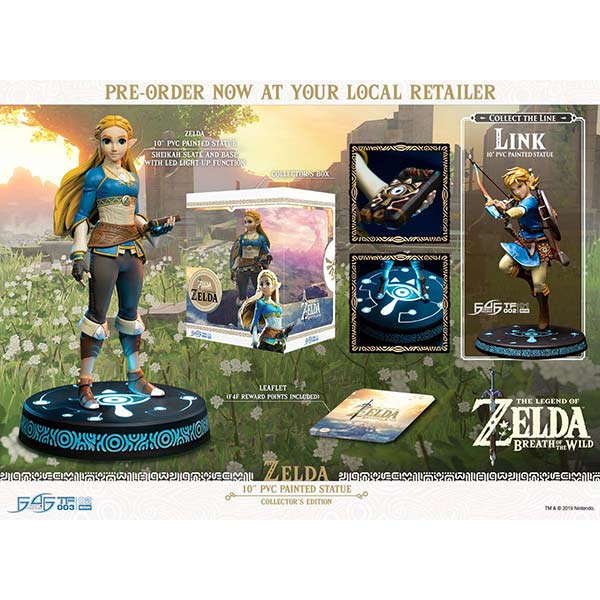 The Legend of Zelda: Breath of the Wild - PVC Statue (Collectors Edition) - LED Lampe - 25 cm