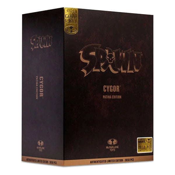 Spawn: Cygor Megafig Patina Edition Limitierte Version (Gold Label) - Actionfigur - 30 cm