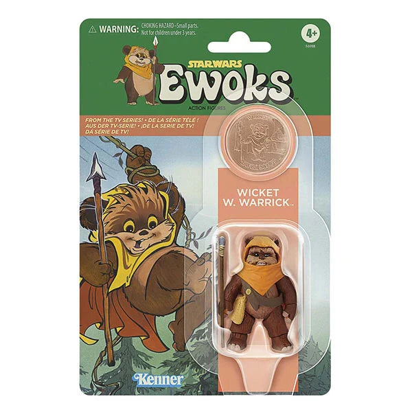 Star Wars: Vintage Collection - Kenner - Ewoks - Wicket W. Warrick & Kneesaa - Actionfigur 2er-Pack - F8300 - 10 cm