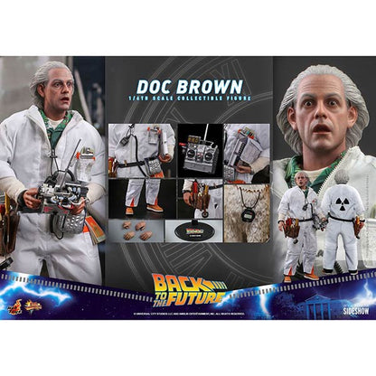 Hot Toys: Back to the Future - Doc Brown - Movie Masterpiece - Actionfigur 1/6 - 30 cm