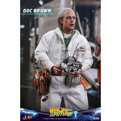 Hot Toys: Back to the Future - Doc Brown - Movie Masterpiece - Actionfigur 1/6 - 30 cm