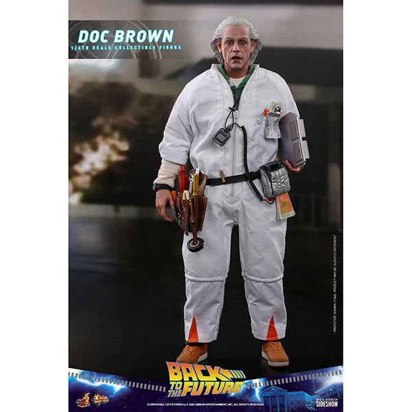 Hot Toys: Back to the Future - Doc Brown - Movie Masterpiece - Actionfigur 1/6 - 30 cm