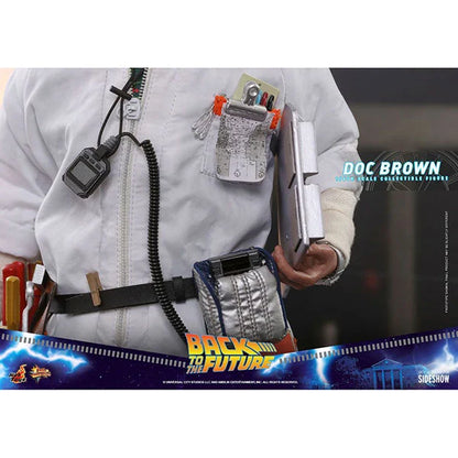 Hot Toys: Back to the Future - Doc Brown - Movie Masterpiece - Actionfigur 1/6 - 30 cm