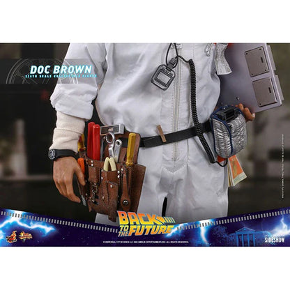 Hot Toys: Back to the Future - Doc Brown - Movie Masterpiece - Actionfigur 1/6 - 30 cm