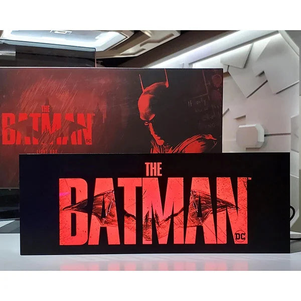 Hot Toys: The Batman Logo - Light Box - Leucht-Deko Lampe - 40 cm