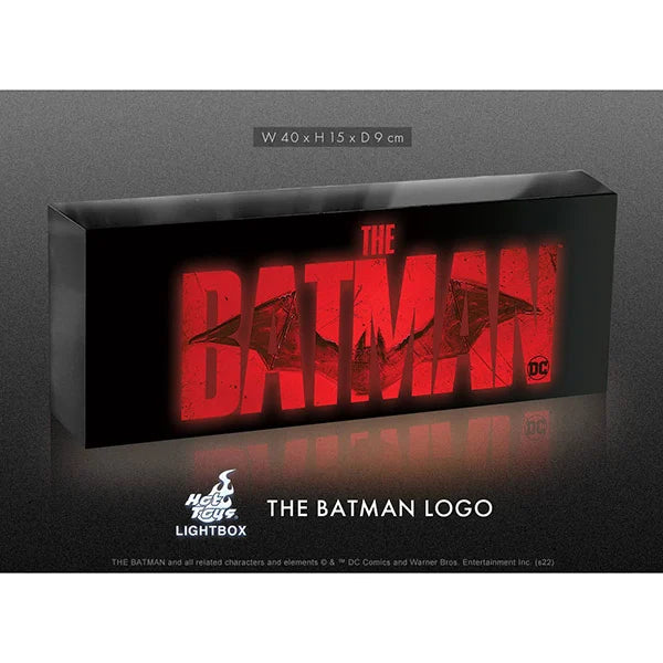 Hot Toys: The Batman Logo - Light Box - Leucht-Deko Lampe - 40 cm