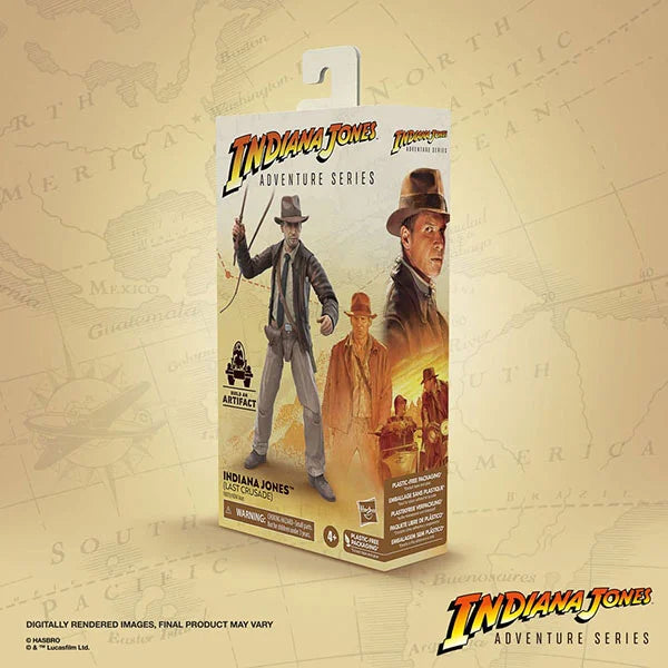 Indiana Jones: Adventure Series - Indiana Jones (Der letzte Kreuzzug) - Actionfigur - F6070 - 15 cm