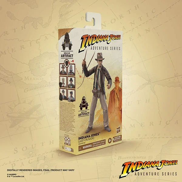 Indiana Jones: Adventure Series - Indiana Jones (Der letzte Kreuzzug) - Actionfigur - F6070 - 15 cm