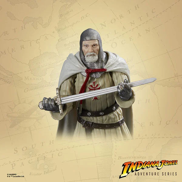 Indiana Jones: Adventure Series - Grail Knight (Der letzte Kreuzzug) - Actionfigur - F6071 - 15 cm