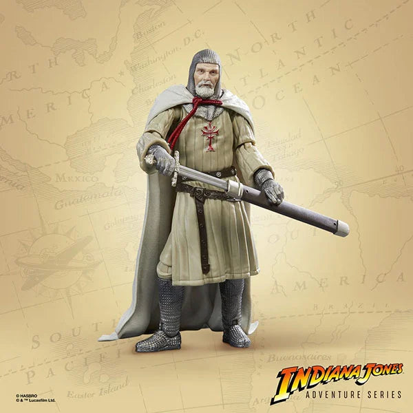 Indiana Jones: Adventure Series - Grail Knight (Der letzte Kreuzzug) - Actionfigur - F6071 - 15 cm