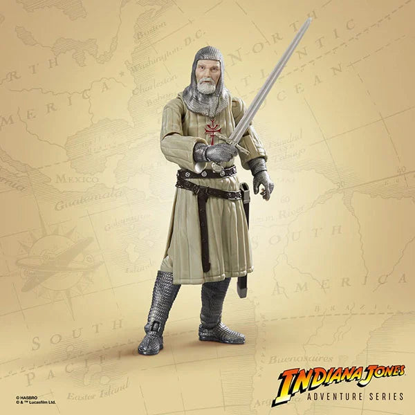 Indiana Jones: Adventure Series - Grail Knight (Der letzte Kreuzzug) - Actionfigur - F6071 - 15 cm