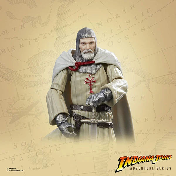 Indiana Jones: Adventure Series - Grail Knight (Der letzte Kreuzzug) - Actionfigur - F6071 - 15 cm