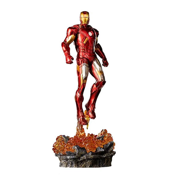 The Infinity Saga: Iron Man (Battle of New York) - BDS Art Scale Statue 1/10 - 28 cm