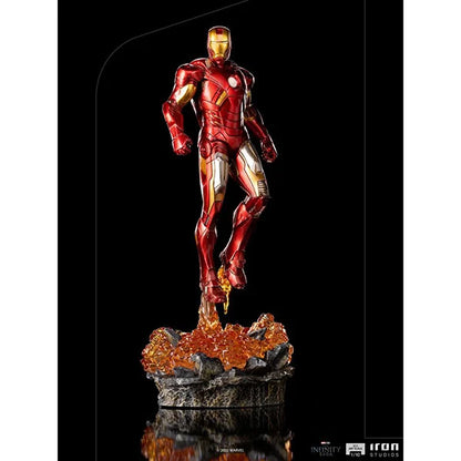 The Infinity Saga: Iron Man (Battle of New York) - BDS Art Scale Statue 1/10 - 28 cm