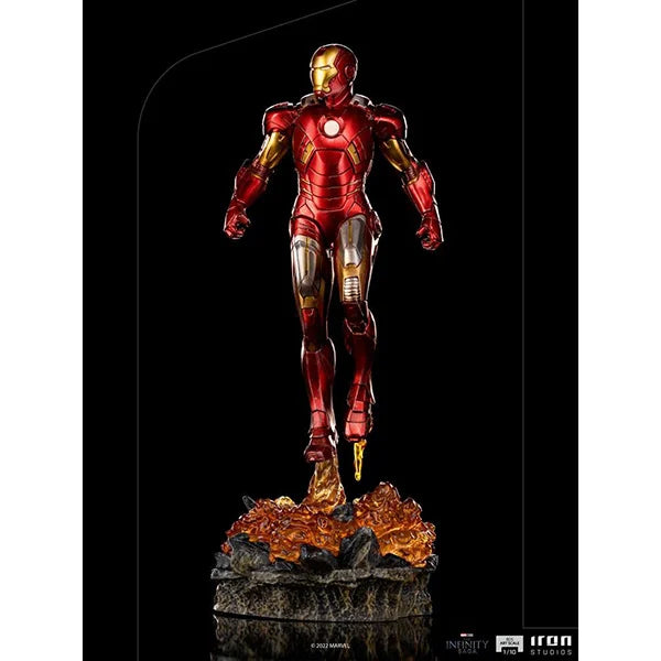 The Infinity Saga: Iron Man (Battle of New York) - BDS Art Scale Statue 1/10 - 28 cm