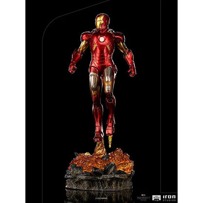 The Infinity Saga: Iron Man (Battle of New York) - BDS Art Scale Statue 1/10 - 28 cm