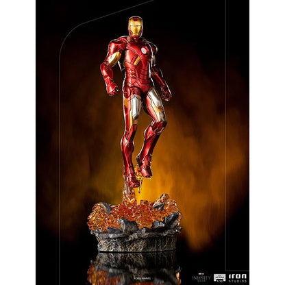The Infinity Saga: Iron Man (Battle of New York) - BDS Art Scale Statue 1/10 - 28 cm