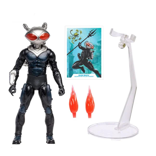 DC Multiverse: Aquaman and the Lost Kingdom - Black Manta - Actionfigur - 18 cm