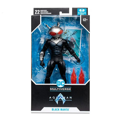 DC Multiverse: Aquaman and the Lost Kingdom - Black Manta - Actionfigur - 18 cm
