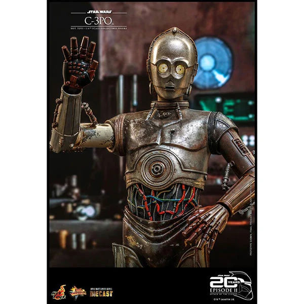 Hot Toys: Star Wars Episode II - C-3PO - Diecast Actionfigur 1/6 - 29 cm