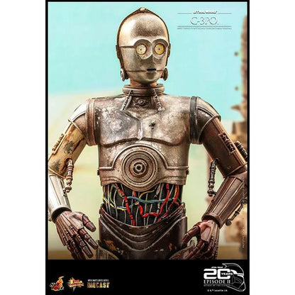 Hot Toys: Star Wars Episode II - C-3PO - Diecast Actionfigur 1/6 - 29 cm