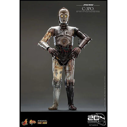 Hot Toys: Star Wars Episode II - C-3PO - Diecast Actionfigur 1/6 - 29 cm