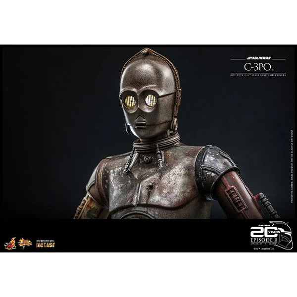 Hot Toys: Star Wars Episode II - C-3PO - Diecast Actionfigur 1/6 - 29 cm