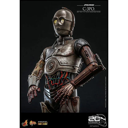 Hot Toys: Star Wars Episode II - C-3PO - Diecast Actionfigur 1/6 - 29 cm