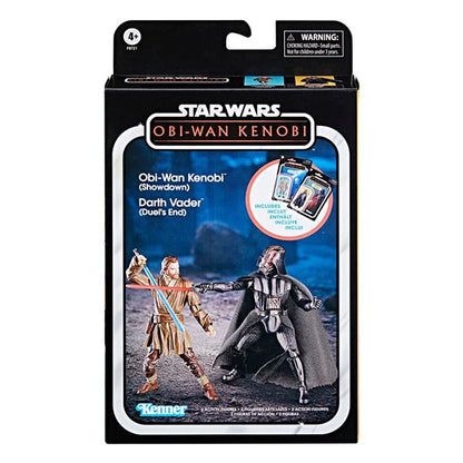 Star Wars: Vintage Collection - Kenner - Darth Vader & Obi-Wan Kenobi (Showdown) - Actionfigur 2er-Pack - F8721 - 10 cm