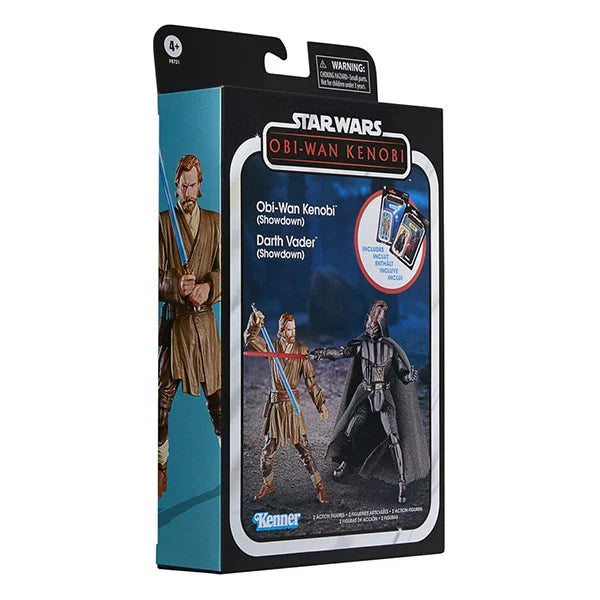 Star Wars: Vintage Collection - Kenner - Darth Vader & Obi-Wan Kenobi (Showdown) - Actionfigur 2er-Pack - F8721 - 10 cm