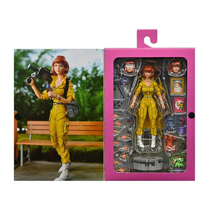 Teenage Mutant Ninja Turtles: (Cartoon) - April O'Neil - Ultimate Actionfigur - 18 cm
