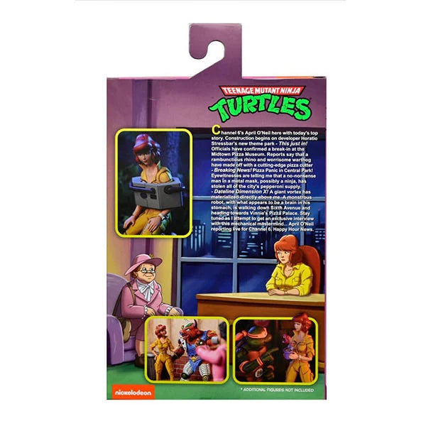 Teenage Mutant Ninja Turtles: (Cartoon) - April O'Neil - Ultimate Actionfigur - 18 cm