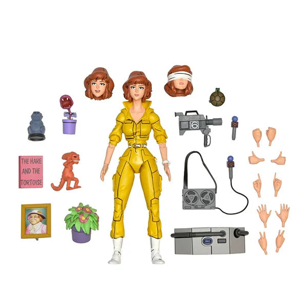 Teenage Mutant Ninja Turtles: (Cartoon) - April O'Neil - Ultimate Actionfigur - 18 cm