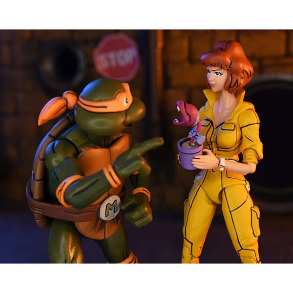 Teenage Mutant Ninja Turtles: (Cartoon) - April O'Neil - Ultimate Actionfigur - 18 cm