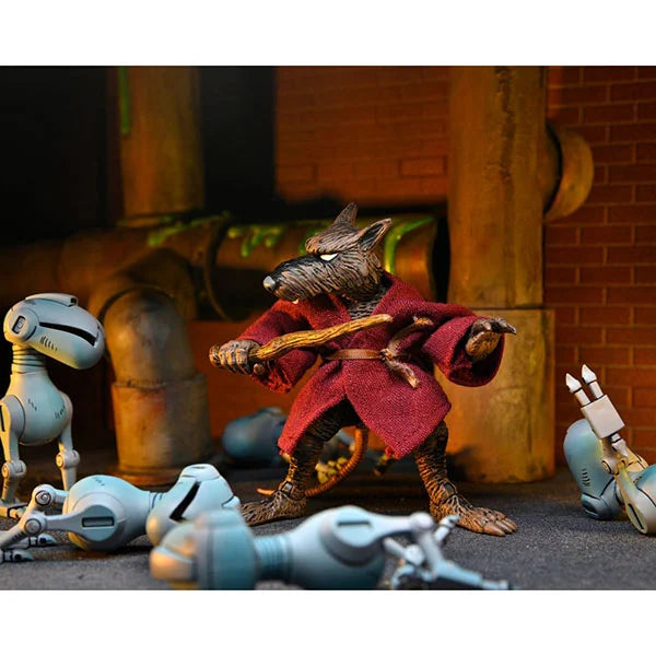 Teenage Mutant Ninja Turtles: (Mirage Comics) - Splinter - Actionfigur - 18 cm