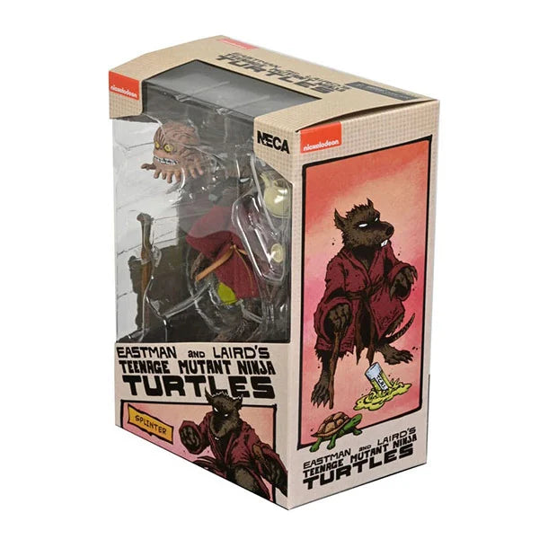 Teenage Mutant Ninja Turtles: (Mirage Comics) - Splinter - Actionfigur - 18 cm
