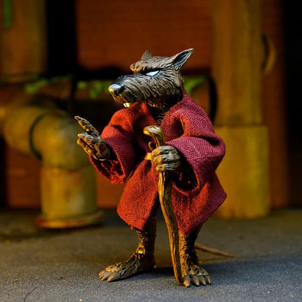 Teenage Mutant Ninja Turtles: (Mirage Comics) - Splinter - Actionfigur - 18 cm