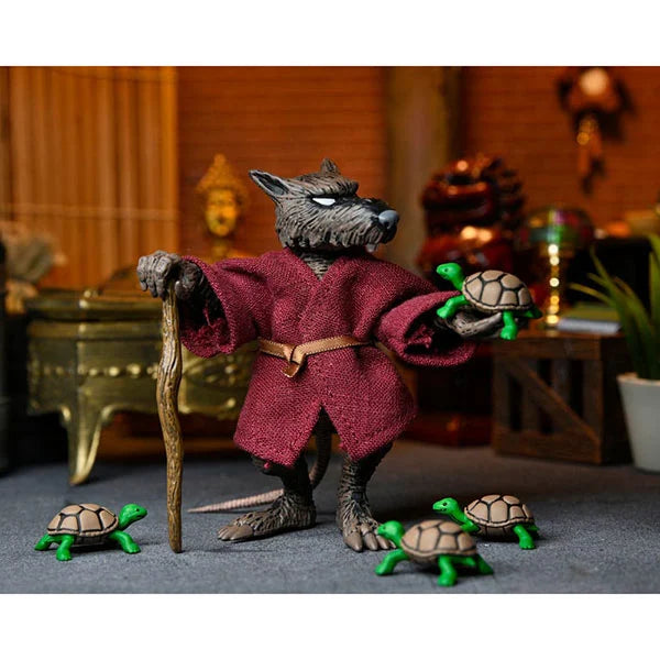 Teenage Mutant Ninja Turtles: (Mirage Comics) - Splinter - Actionfigur - 18 cm