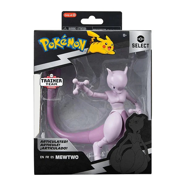 Pokémon: Select - Mewtwo - Actionfigur - 15 cm