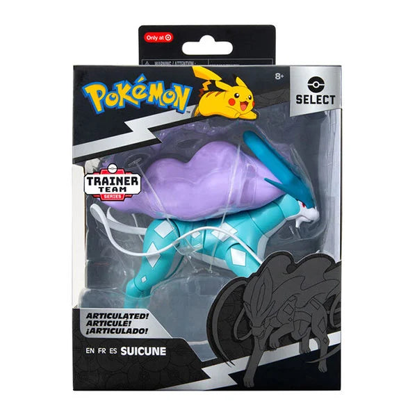Pokémon: Select - Suicune - Actionfigur - 15 cm