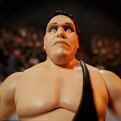 WWE WrestleMania: Andre The Giant (Black Singlet) - Ultimates Actionfigur - 20 cm