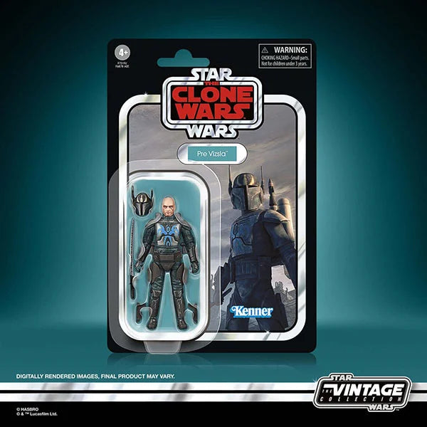 Star Wars: Vintage Collection - Kenner - Clone Wars - Pre Vizsla - Actionfigur - F7319 - 10 cm