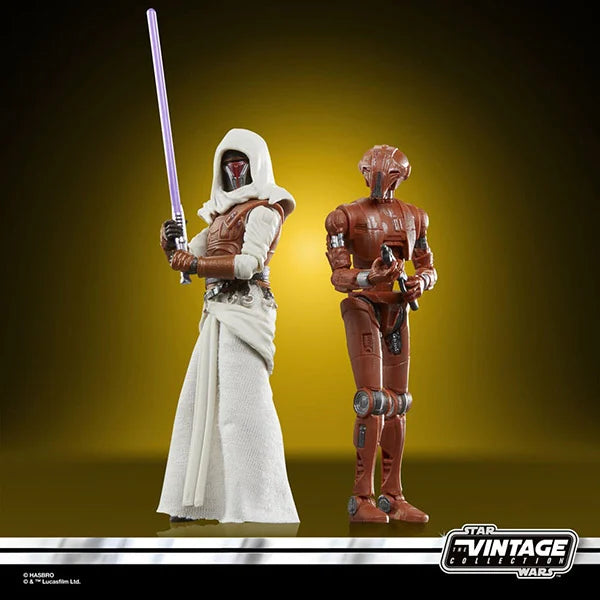 Star Wars: Vintage Collection - Kenner - Galaxy of Heroes - Jedi Knight Revan & HK-47 - 2er-Pack Actionfiguren - F8722 - 10 cm